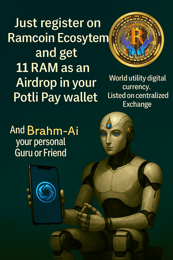 Brahm-Ai offering Gita, farming and health services in chat UI